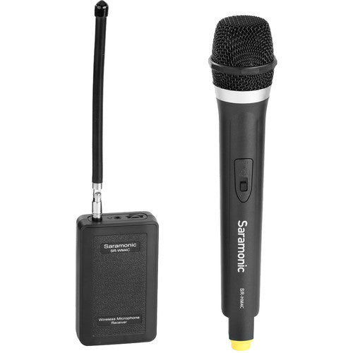 Saramonic SR-WM4CA Wireless VHF Handheld Microphone System with Portable Camera-Mountable Receiver