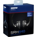 Shure SRH440 Closed-Back Over-Ear Studio Headphones (Rental)