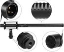 Boya BY-PVM1000L Professional Condenser Microphone 3-Pin XLR Super-Cardioid Directional Mic (Compatible with Camcorder Video DSLR Smartphone Interviews Micro Film Creation Live Video)