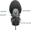 Boya BY-BM3030 On-Camera Supercardioid Shotgun Microphone