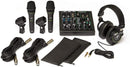 Mackie Performer Bundle 6-Channel Mixer, Two Dynamic Vocal Microphones, & Headphones