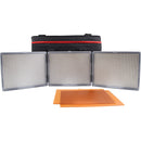 Aputure HR672KIT-CCC Amaran HR672 3 Point Light Kit with 2 Daylight Spots and 1 Bicolor Flood