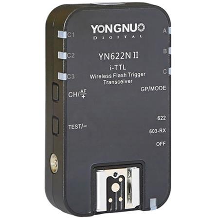 Yongnuo YN-622N II i-TTL Wireless Flash Transceiver for Nikon Cameras