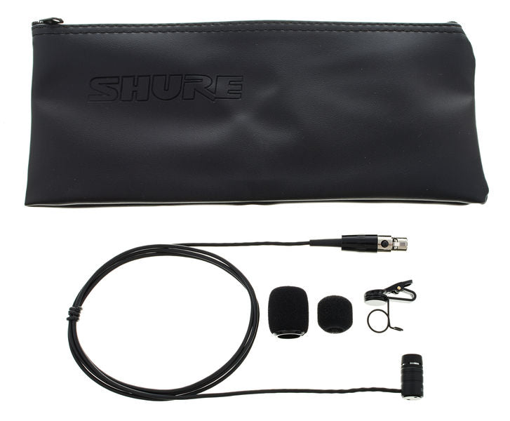 Shure WL185 Cardioid Lavalier Microphone with TA4F Connector (Rental)