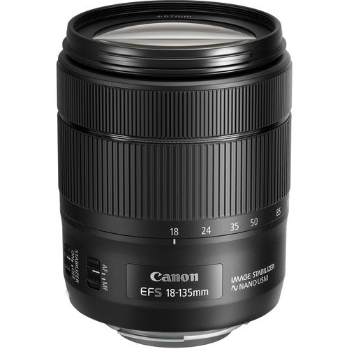 Canon EF-S 18-135mm f/3.5-5.6 IS USM Lens (Rental)