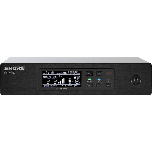 Shure QLXD124/85 Digital Wireless Combo Microphone System (V50: 174 to 216 MHz) (Rental)