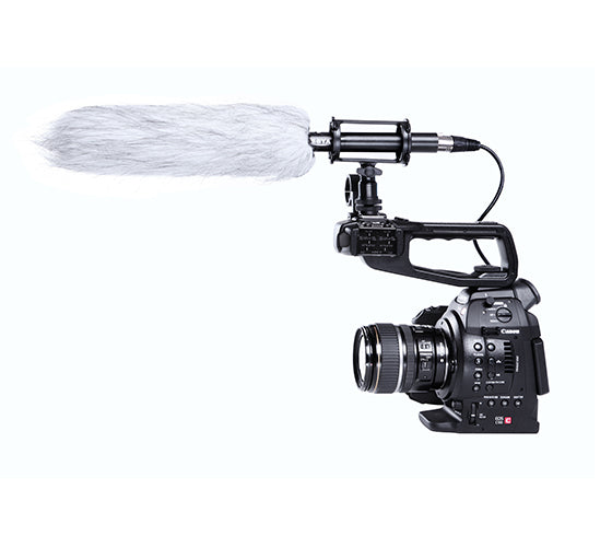 Boya BY-PVM1000L Professional Condenser Microphone 3-Pin XLR Super-Cardioid Directional Mic (Compatible with Camcorder Video DSLR Smartphone Interviews Micro Film Creation Live Video)