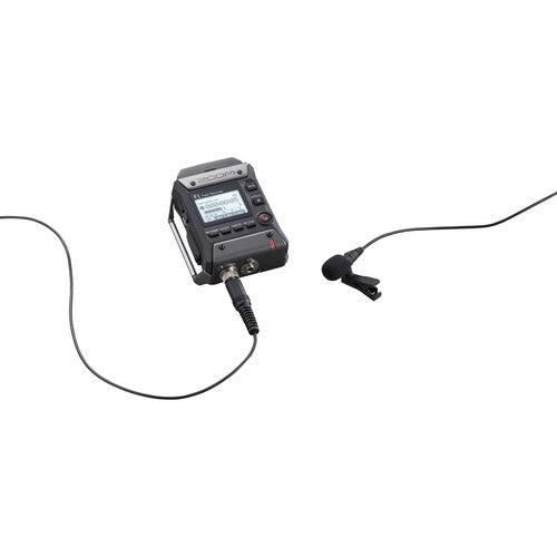 Zoom F1-LP 2-Input / 2-Track Portable Field Recorder with Lavalier Microphone (Rental)