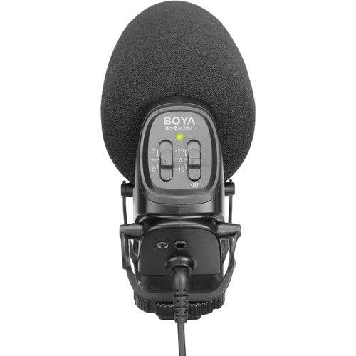 Boya BY-BM3031 On-Camera Supercardioid Shotgun Microphone