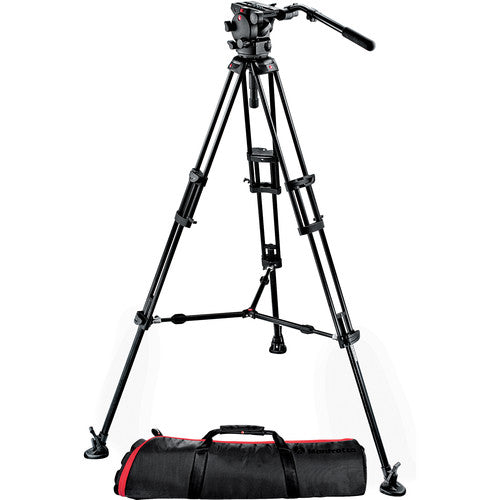Manfrotto 526-1 Fluid Video Head with 545B Tripod & Carrying Bag (Rental)