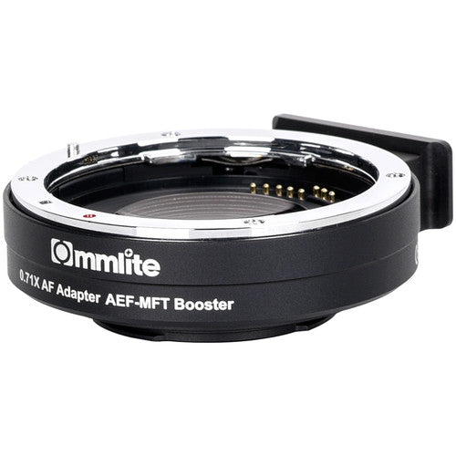 Commlite EF to MFT Lens Mount AF Adapter & 0.71x Speed Booster