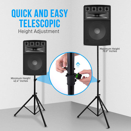 Adjustable Tripod Speaker Stand (Rental)