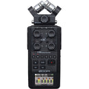 Zoom H6 All Black 6-Input / 6-Track Portable Handy Recorder with Single Mic Capsule (Rental)