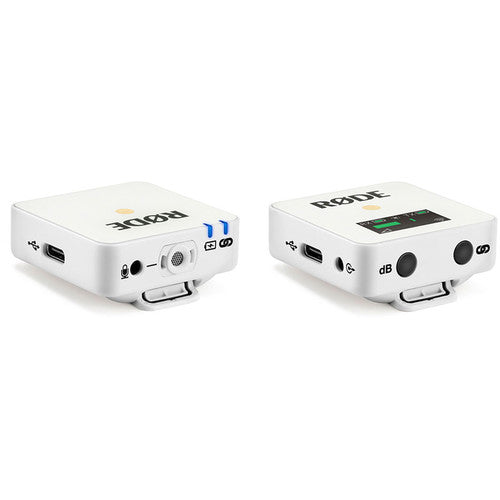 RODE Wireless GO Compact Digital Wireless Microphone System (White)