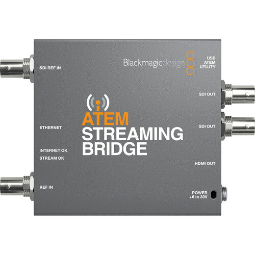 Blackmagic Design ATEM Streaming Bridge for ATEM Mini Pro Streaming Switchers