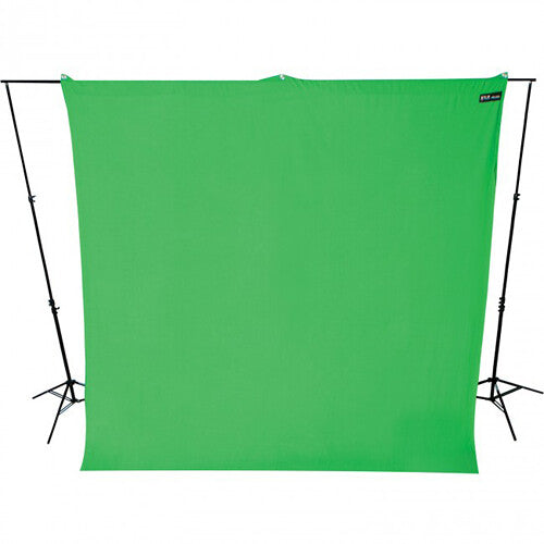 Green Photo/Video Cloth Backdrop (Wide) - Rental