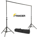 Fancierstudio WOB2002 3*6M Black Color Background Stand Backdrop Support System Kit