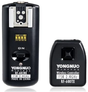 Yongnuo RF-602 wireless flash trigger for Nikon 2 Receivers D3 D7000 D90 D80 D3X