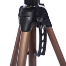 WeiFeng WT3770 Portable Lightweight Aluminum Alloy Tripod for DSLR SLR Camera - CHAMPAGNE