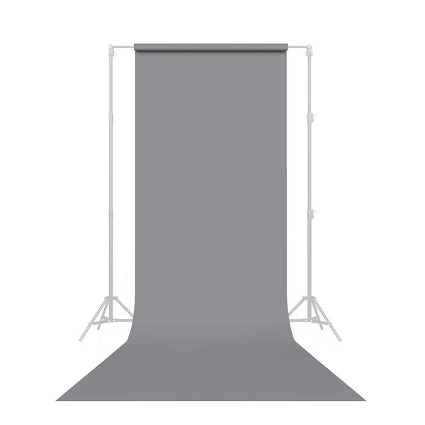 Grey Photo/Video Paper Backdrop (11m x 1.38m) - Rental