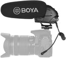 Boya BY-BM3031 On-Camera Supercardioid Shotgun Microphone