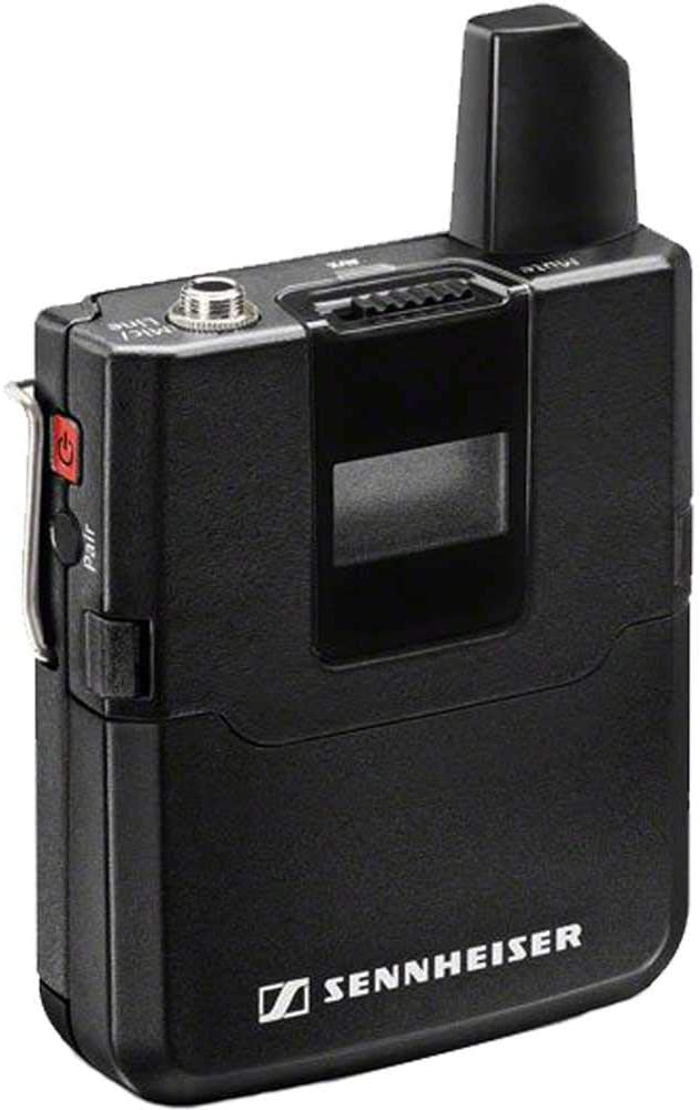 Sennheiser MKE2 SET Digital Camera-Mount Wireless Omni Lavalier Microphone System with Case Kit (1.9 GHz)