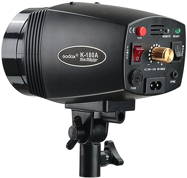 Godox K-180A 180W Monolight Photography Photo Studio Strobe Flash Light Head
