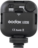 Godox LED36 Video Light 36 LED Lights for DSLR Camera Camcorder mini DVR