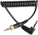 Saramonic SR-UM10-C35 Replacement 3.5mm Locking to 3.5mm Coiled Output Cable