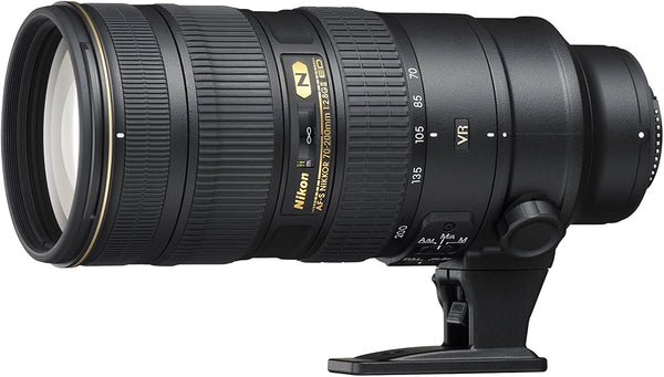 Nikon 70-200mm f/2.8G ED VR II AF-S Nikkor Zoom Lens (Rental)