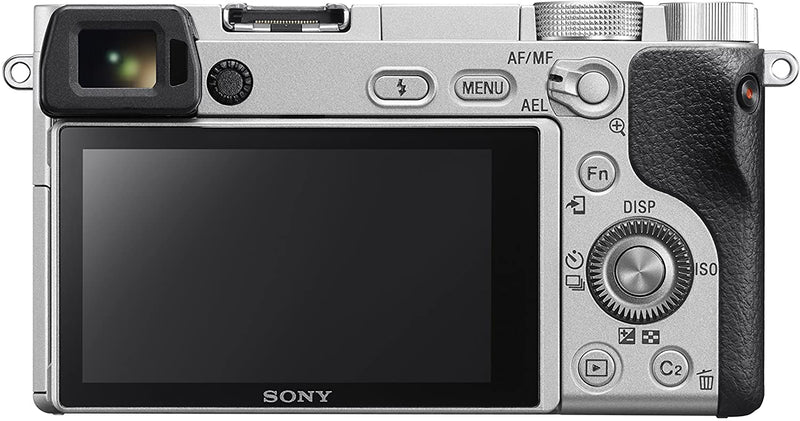 Sony Alpha a6300 Mirrorless Digital Camera (Body Only, Silver)