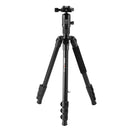 Kingjoy G555+G0 4-Section Travel Tripod with Panoramic Ball Head
