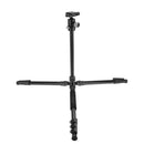 Kingjoy G555+G0 4-Section Travel Tripod with Panoramic Ball Head