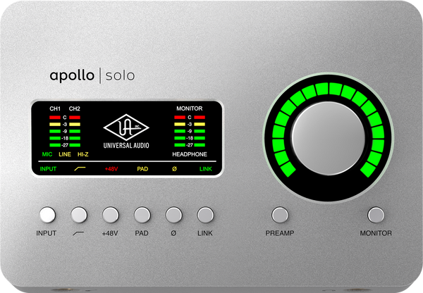Apollo Solo USB Audio Interface (Desktop/Win)