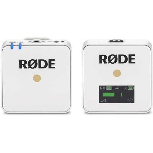 RODE Wireless GO Compact Digital Wireless Microphone System (White)