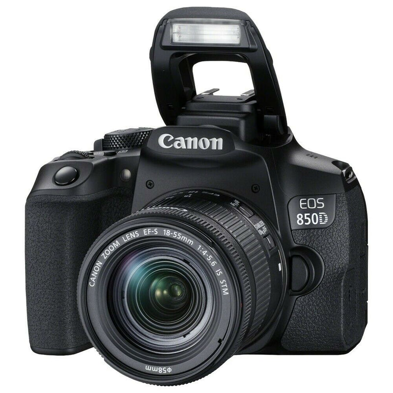 Canon EOS 850D DSLR Camera with EF-S 18-55mm f/4-5.6 IS STM Lens - 3925C015