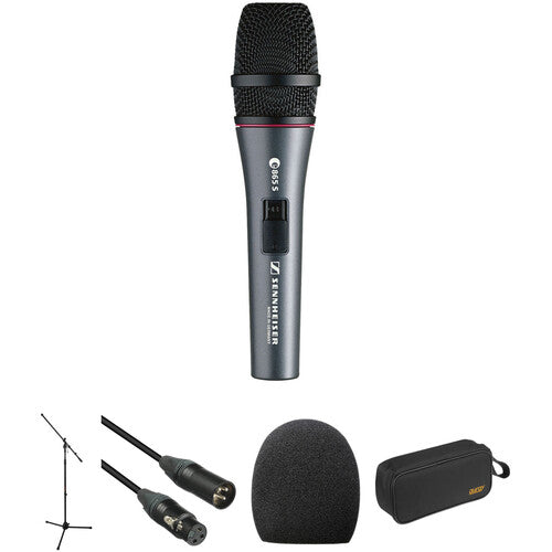 Sennheiser E 865 S Super Cardioid Condencer Handheld Mic with Switch